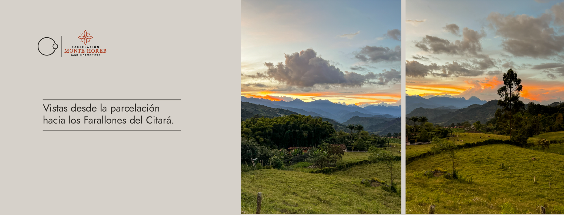 Atardeceres Jardín Antioquia